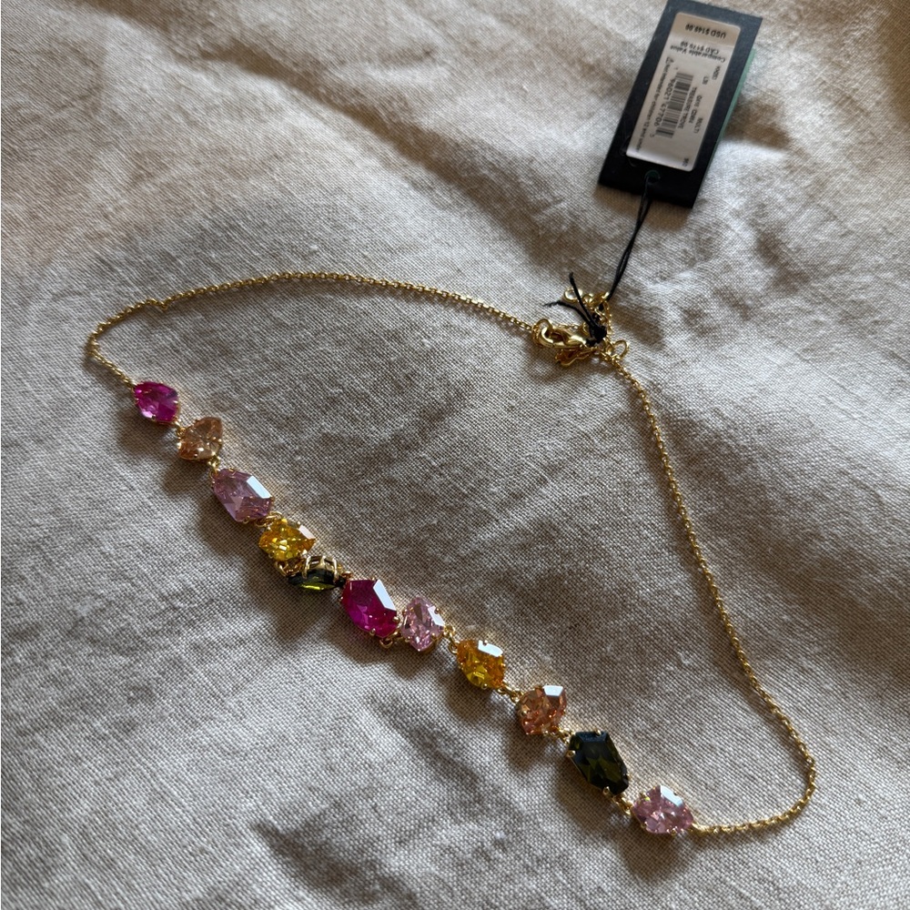NWT Kate Spade Gemstone Necklace